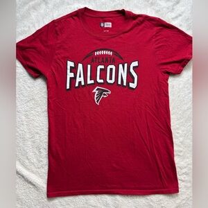 NFL Atlanta Falcons Team Apparel Red Short Sleeve Shirt